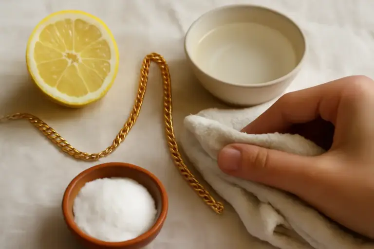 Soluzioni naturali per lucidare collane placcate oro: la guida rapida e sicura