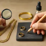 Come posso riconoscere oro vero da placcato? Semplici test casalinghi che evitano brutte sorprese