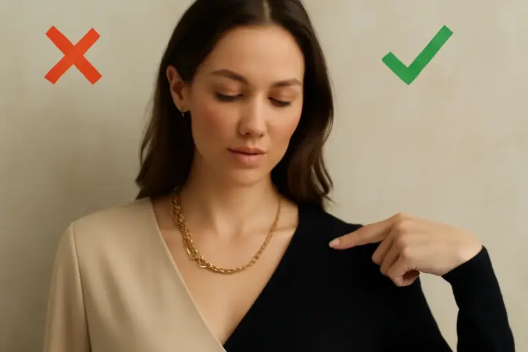 Come evitare che collane e scolli interferiscano tra loro? Soluzioni pratiche per outfit armoniosi